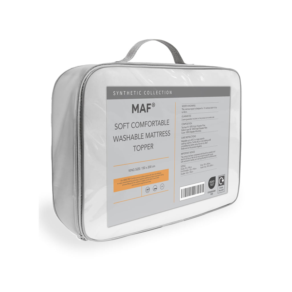 Down Alternative Mattress Topper 4 Inch Thick