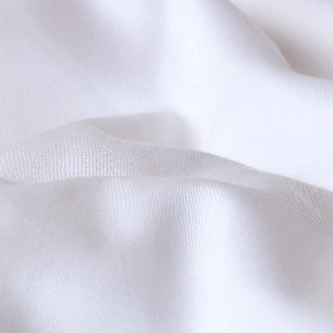 Eleganza Plain White 100% Cotton Percale Mock Oxford Pillowcase TC200