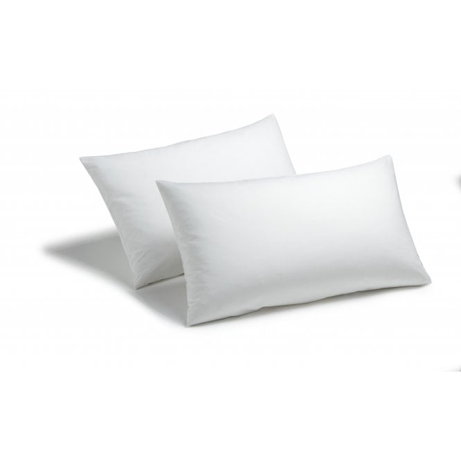 Affinity White 100% Cotton Hemmed Bag Pillowcase TC 144