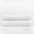 Essensa White Cotton Rich Double Size (229x274 cm) Flat Sheet T130
