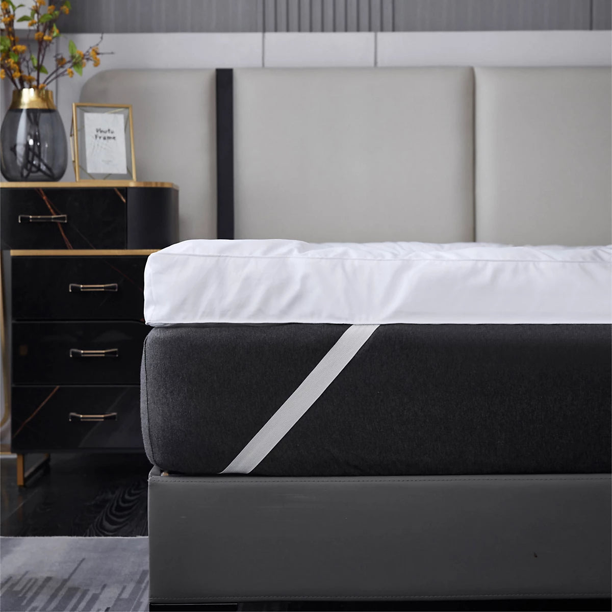 Down Alternative Mattress Topper 4 Inch Thick